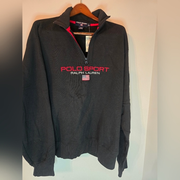 Polo Sport 1/4 Zip Pull Make an1